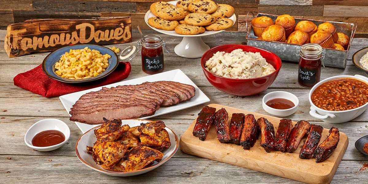 Delicious BBQ spread